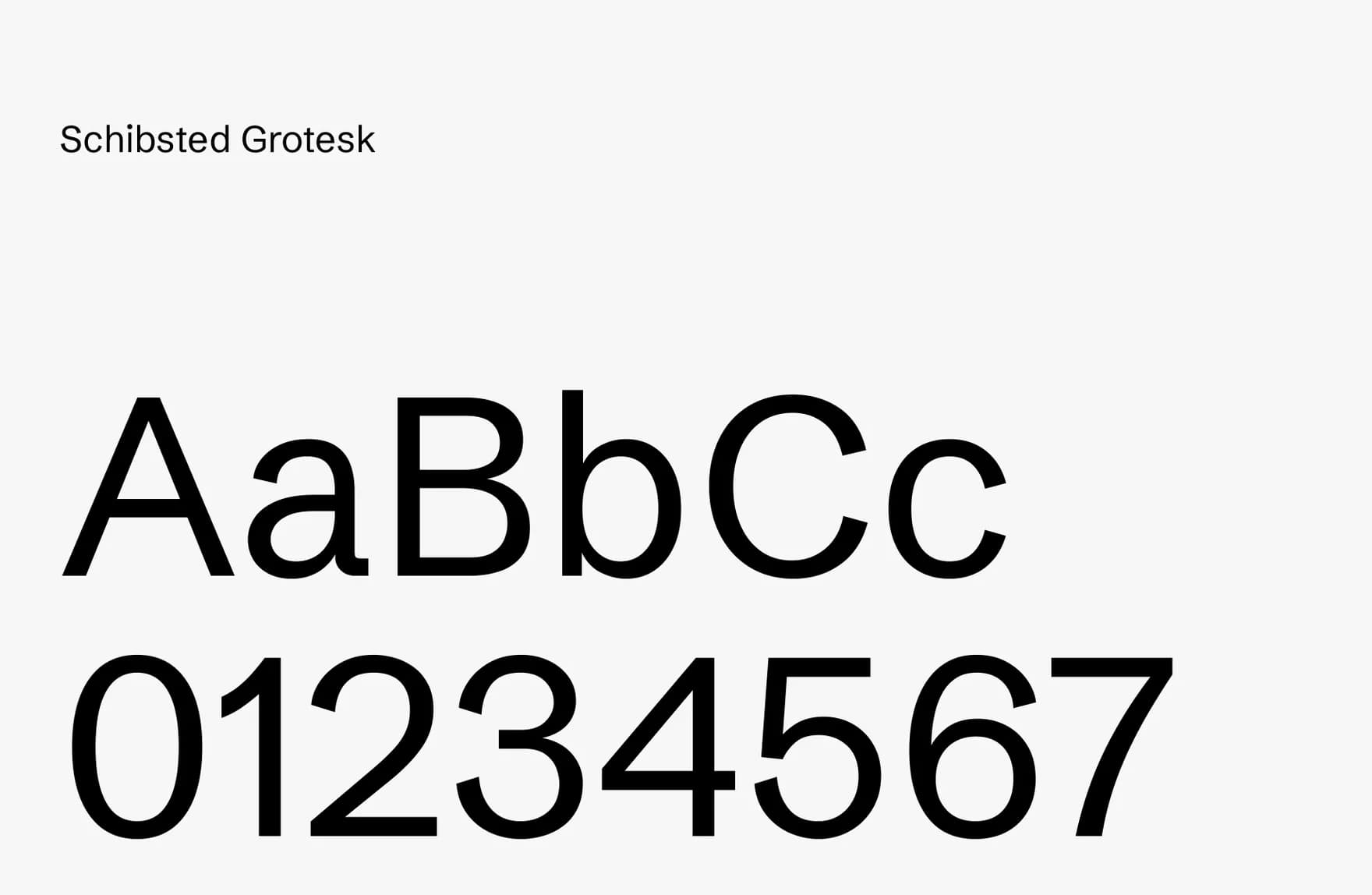 Schibsted Grotesk